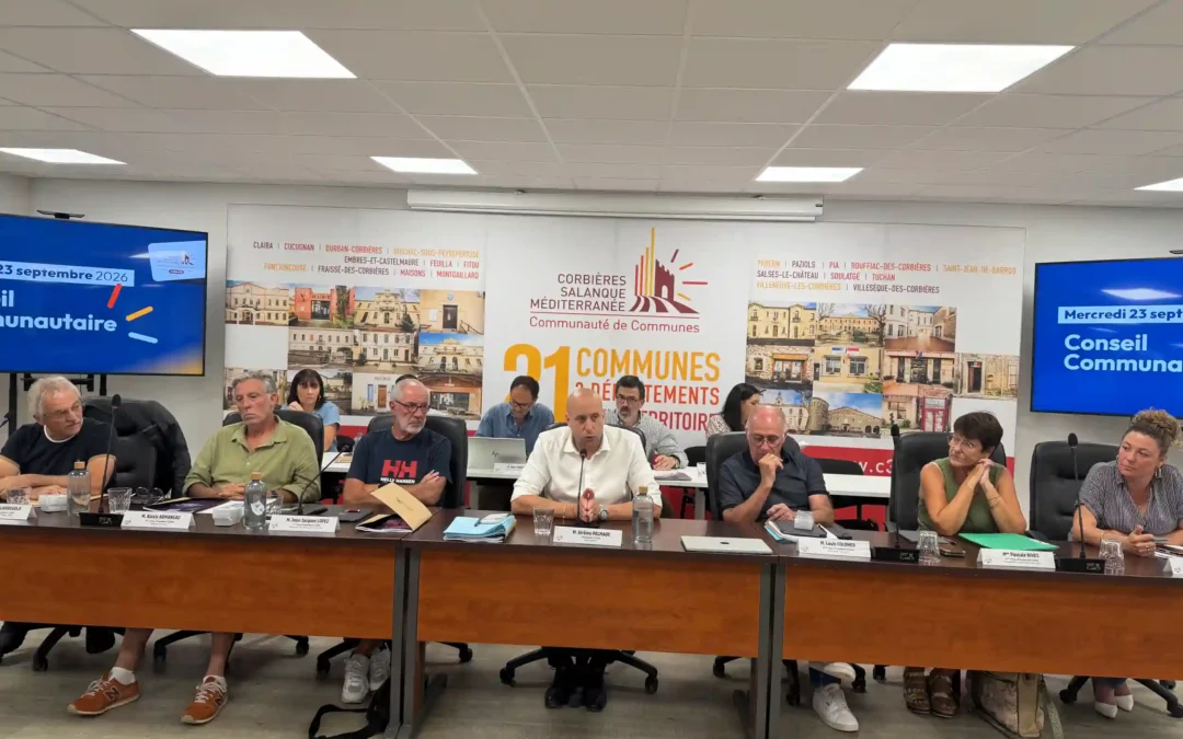 Retour sur le conseil communautaire du 23 septembre 2026 : nouveau cap pour la C3SM